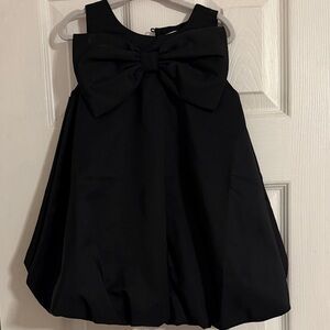 H&M Black Formal Kids Dress with Bow